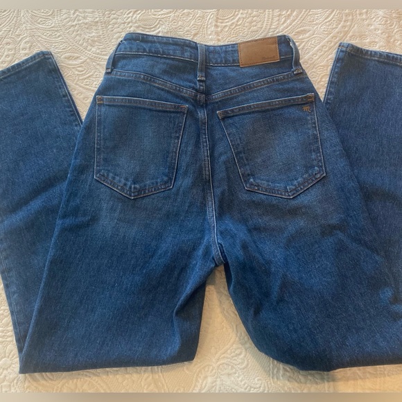 Madewell Curvy Perfect Vintage Straight Jean Women’s 25 - Picture 3 of 7